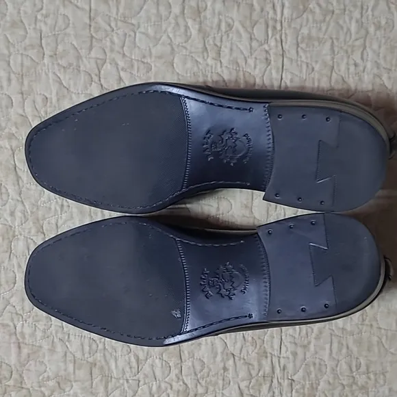 Bally Men's Neruda Black Leather Loafer Slip on Size 8EEE