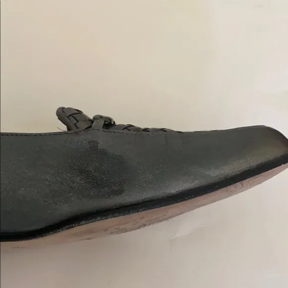 Bally Talbala gunmetal Nappa leather loafers