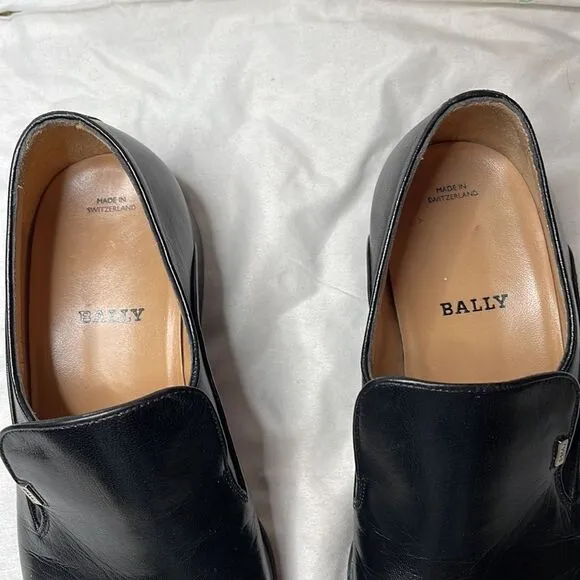 Bally Of Switzerland Parawet Men’s Leather Loafers. Size 8.