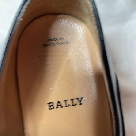 Bally Of Switzerland Parawet Men’s Leather Loafers. Size 8.