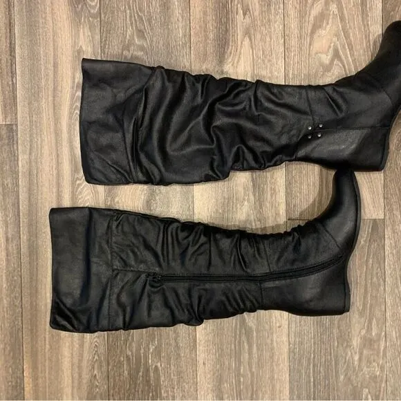 Baretraps Valry Women’s Round Toe Wide Shaft Boots Size 8.5 New!