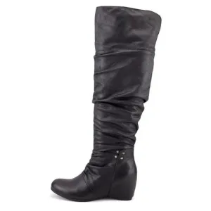 Baretraps Valry Women’s Round Toe Wide Shaft Boots Size 8.5 New!