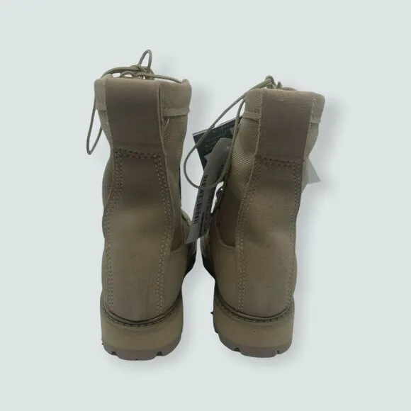 Bates  WOMEN'S Ankle Combat Military Boots Brown Lace US 2 1/2