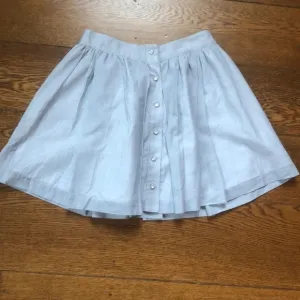 BCBG Generation Stripe Button Front Flowy Skirt 0