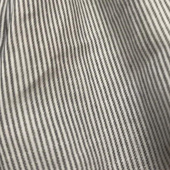 BCBG Generation Stripe Button Front Flowy Skirt 0