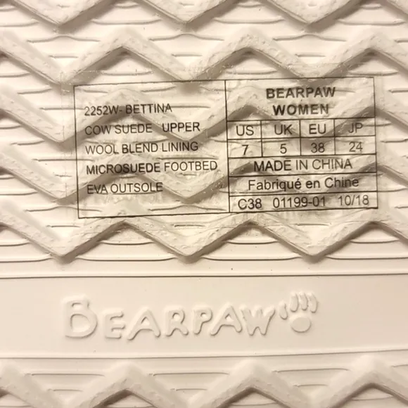 BEARPAW Bettina Slide Sandal Blush Pink