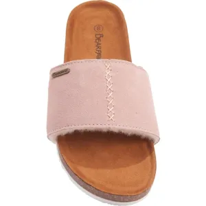 BEARPAW Bettina Slide Sandal Blush Pink