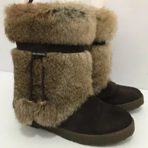 Bearpaw Tama II Fur Boots Size 11