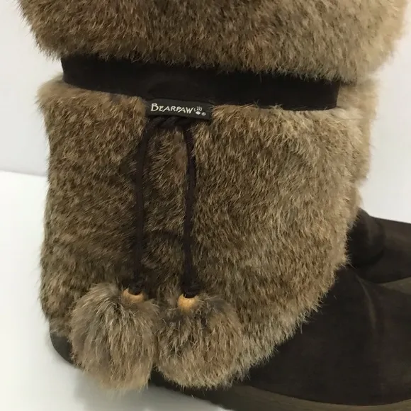 Bearpaw Tama II Fur Boots Size 11
