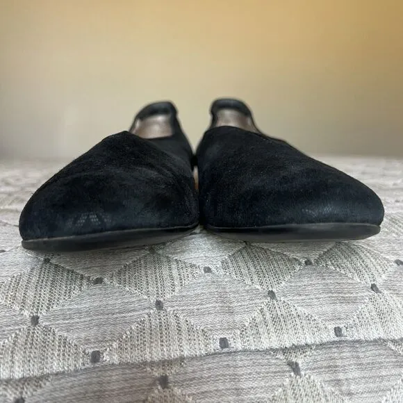 Beautifeel Jolie Black Patterned Suede Ballet Flat Women EU 40 US 8.5-9 Slip On