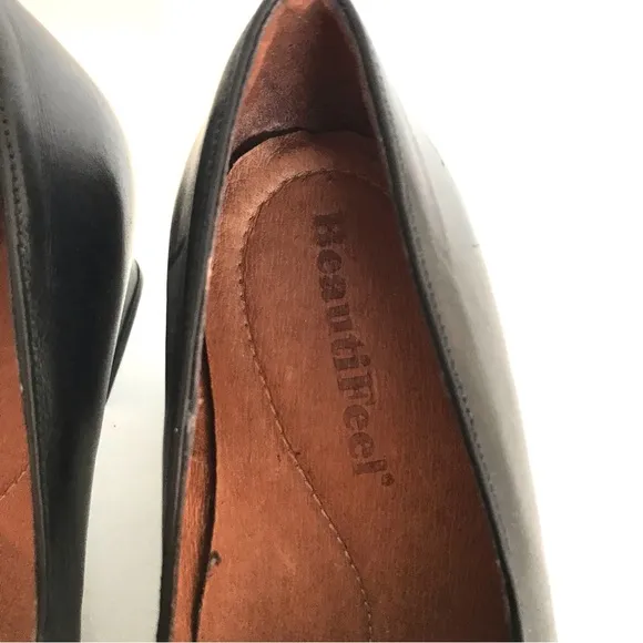 Beautifeel Rubber Soled Block Healed Loafers (7.5)