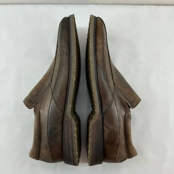 BED STU Men's Leather Slip On Loafers • size 14 • brown