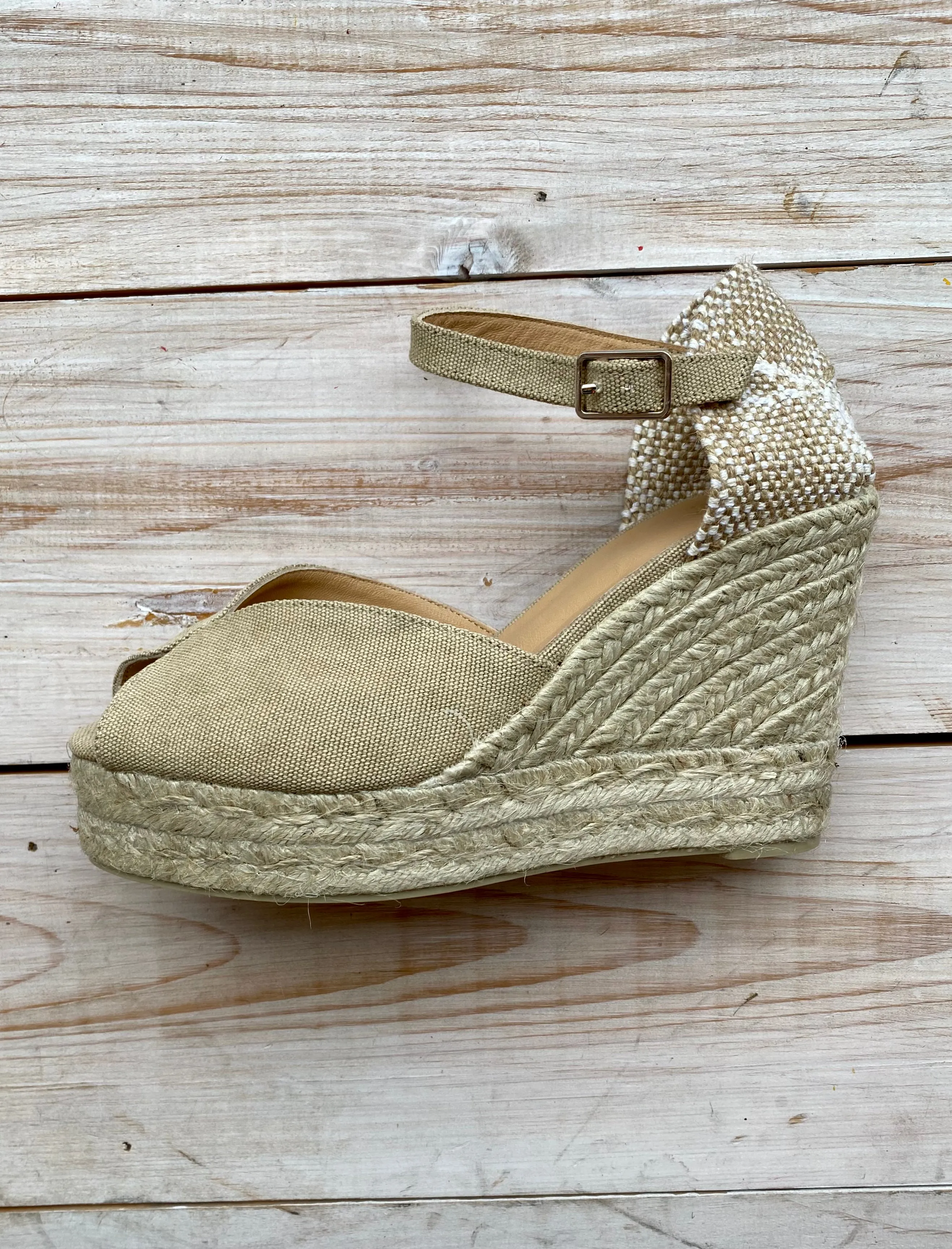 Bianca Espadrilles - 11cm - Sand