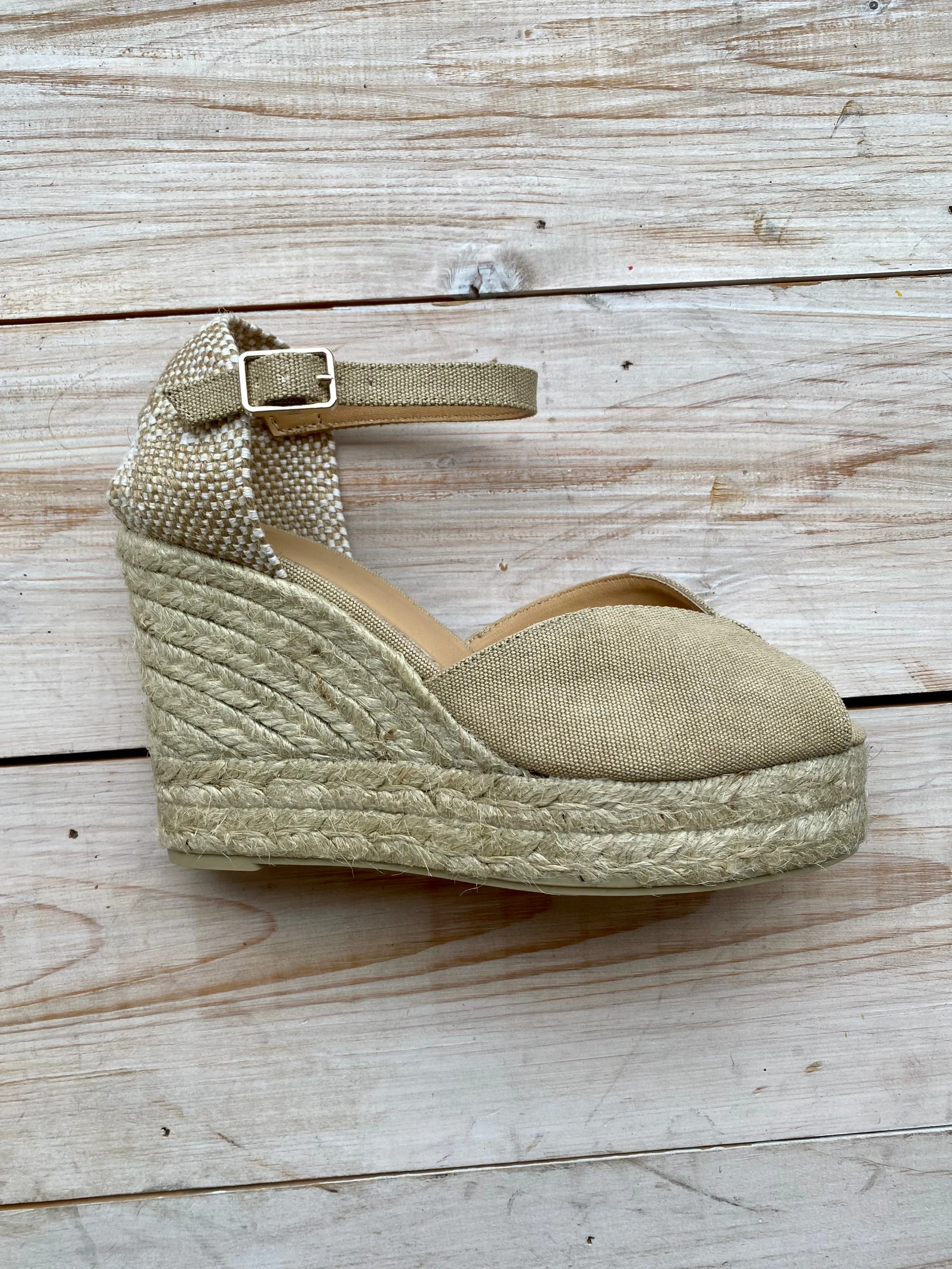 Bianca Espadrilles - 11cm - Sand