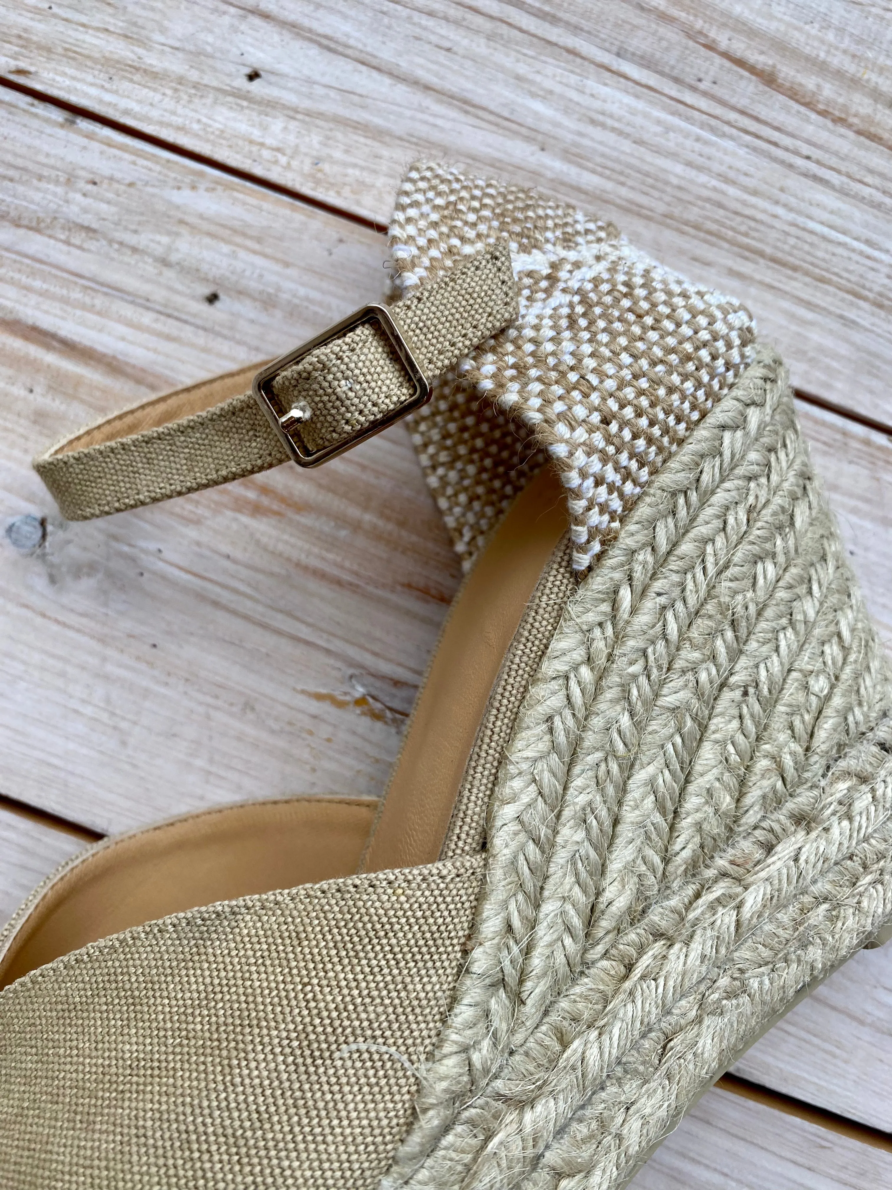Bianca Espadrilles - 11cm - Sand