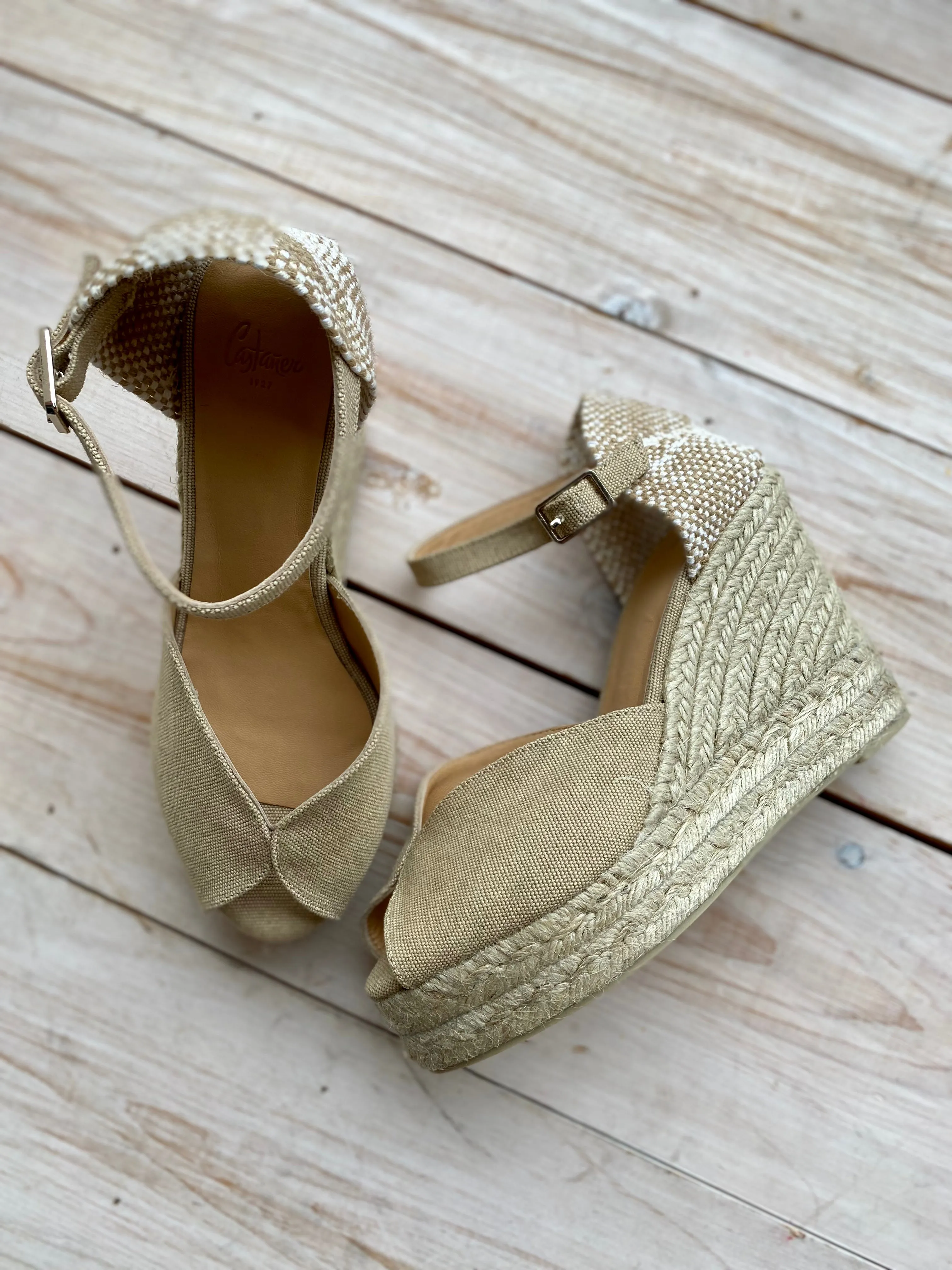Bianca Espadrilles - 11cm - Sand