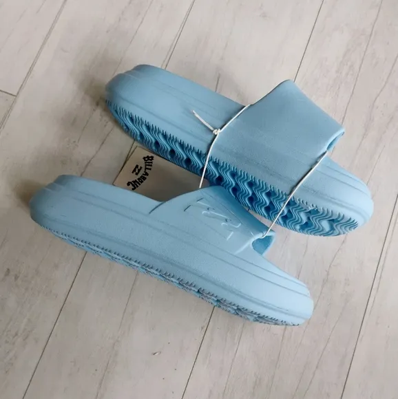 BILLABONG NEW girls Cushion Cloud Platform Slides Sandals Slip-on