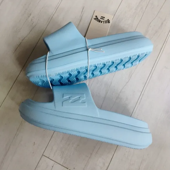 BILLABONG NEW girls Cushion Cloud Platform Slides Sandals Slip-on