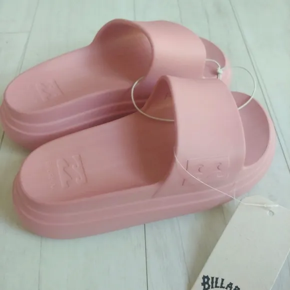 BillABONG NEW Kids Cushion Platform Slides Sandals