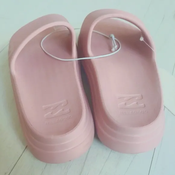 BillABONG NEW Platform Cushion Slides Sandals Slippers