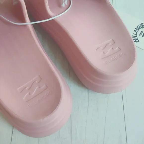 BillABONG NEW Platform Cushion Slides Sandals Slippers
