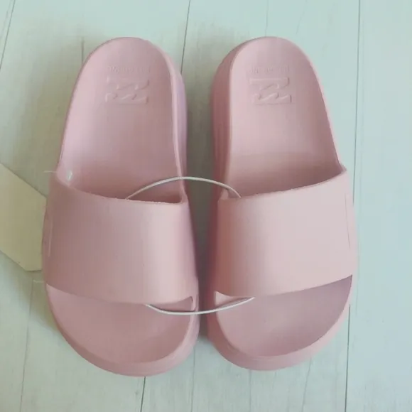BillABONG NEW Platform Cushion Slides Sandals Slippers