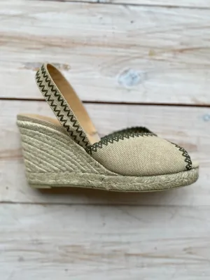 Billie Espadrilles - 9cm - Sand