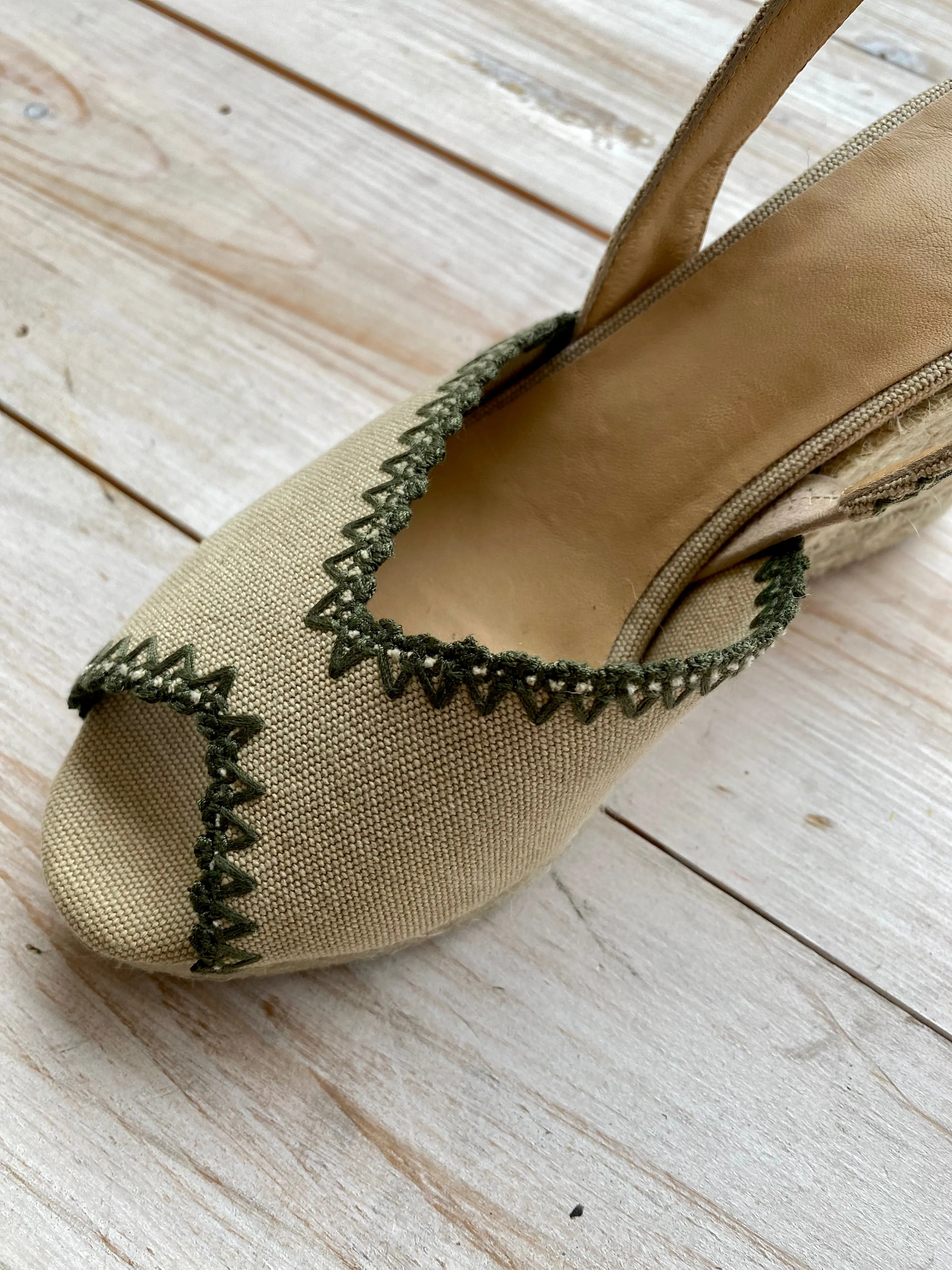 Billie Espadrilles - 9cm - Sand