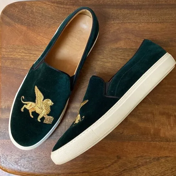 Bing Xu Velvet Slip-on Men Sneakers
