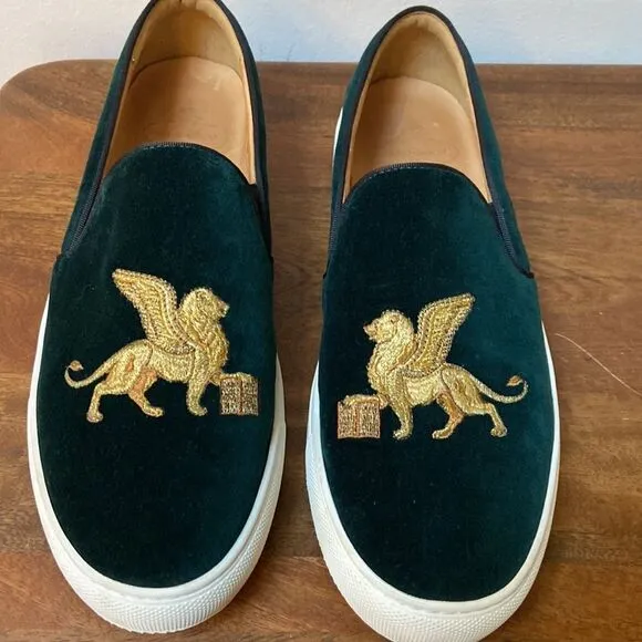Bing Xu Velvet Slip-on Men Sneakers
