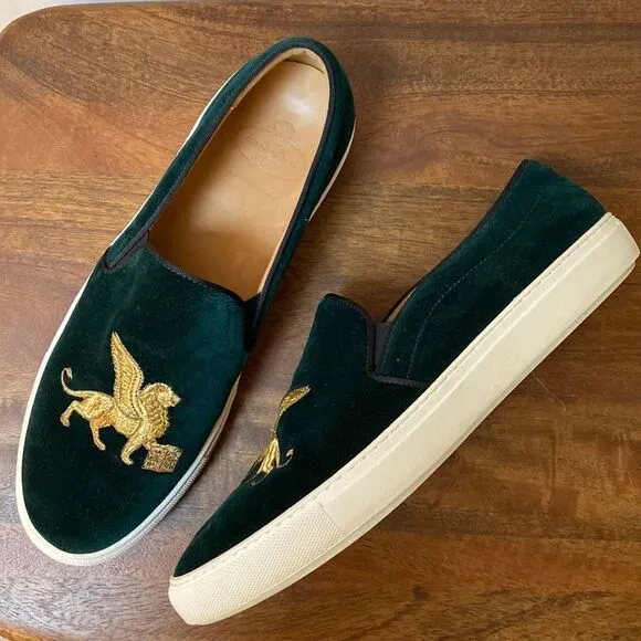 Bing Xu Velvet Slip-on Men Sneakers