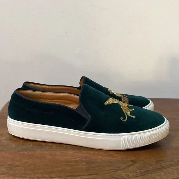 Bing Xu Velvet Slip-on Men Sneakers