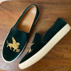 Bing Xu Velvet Slip-on Men Sneakers