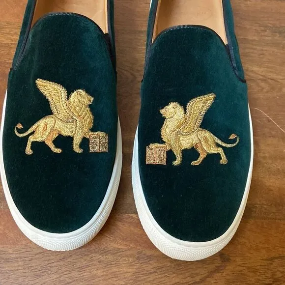Bing Xu Velvet Slip-on Men Sneakers