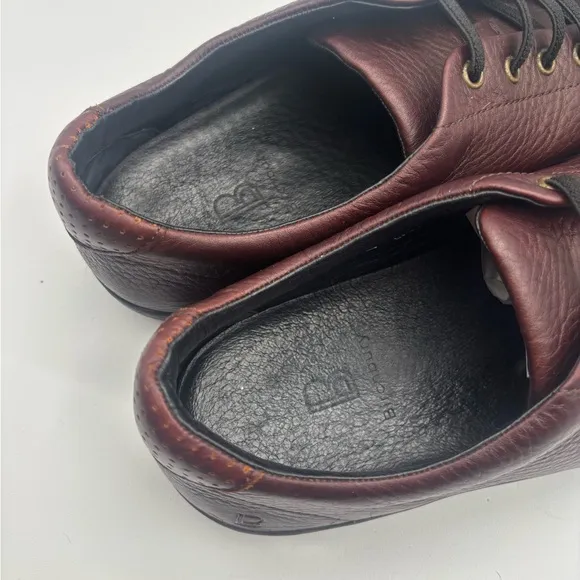 BIRCHBURY Bramford Barefoot Minimalist Leather Slip-on Sneakers Brown Men’s 12
