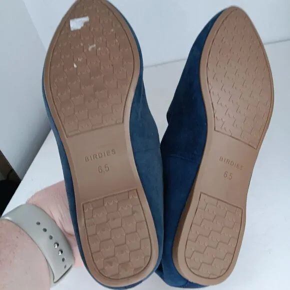 Birdies Ballet Flats for Women Size 6.5, Foam Slip on‎ Pointed Toe
