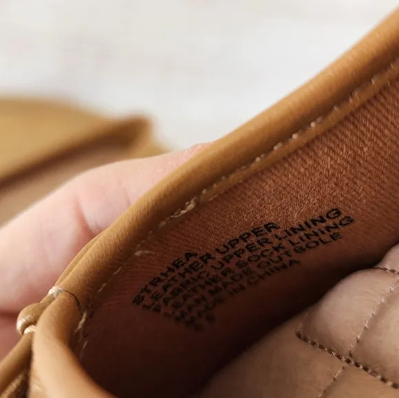Birdies The Goldfinch Woven Leather Flats
