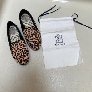 Birdies The Starling Cheetah Calf Hair Slip-On  Flats Size 8 NWOT