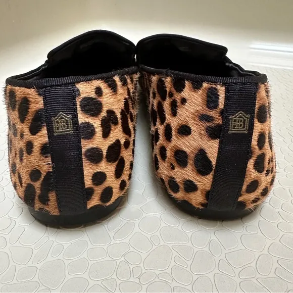 Birdies The Starling Cheetah Calf Hair Slip-On  Flats Size 8 NWOT