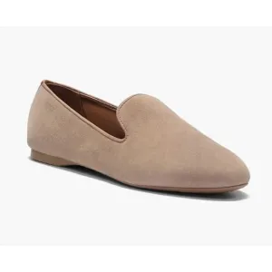 Birdies The Starling Flats Suede Latte Size 8 NIB Classic Sleek Smoking Slipper