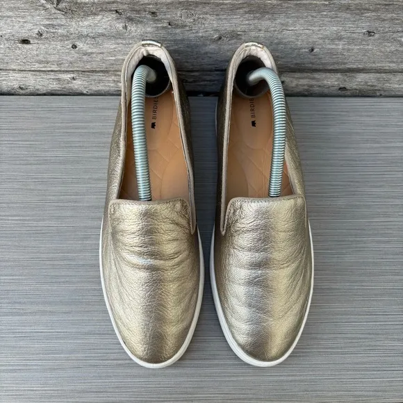 Birdies The Swift Leather Slip On Sneakers
