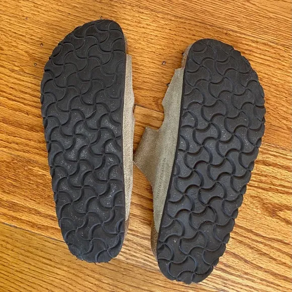Birkenstock Slides, Taupe