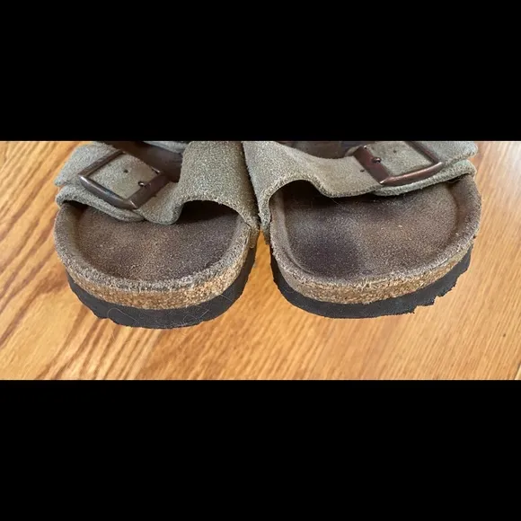 Birkenstock Slides, Taupe