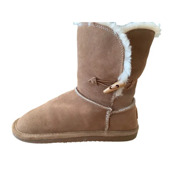 Bjorndal “Joey” Suede Wool/Imi Fur Lined Women’s Boots 7 NWOB