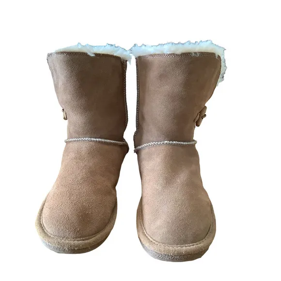 Bjorndal “Joey” Suede Wool/Imi Fur Lined Women’s Boots 7 NWOB