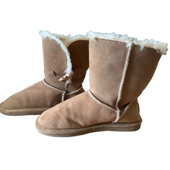 Bjorndal “Joey” Suede Wool/Imi Fur Lined Women’s Boots 7 NWOB