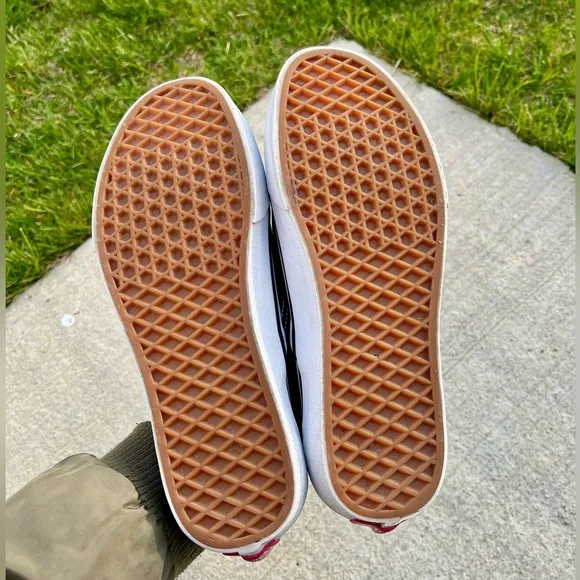 Black Canvas Slip-On Vans