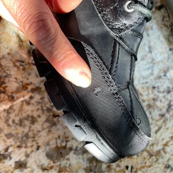 Black Fur-Lined Boots