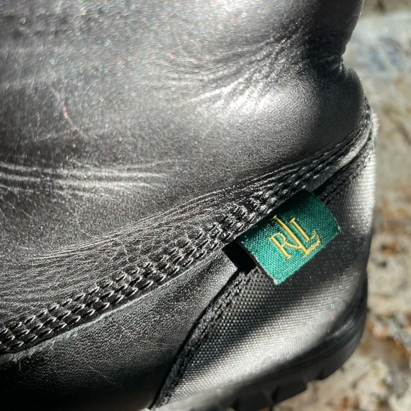 Black Fur-Lined Boots