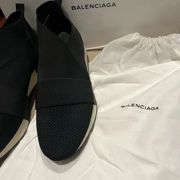 Black Slip-On Sneakers